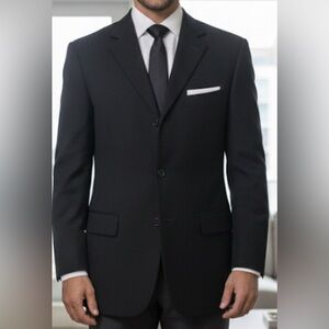 Andrew Fezza Classic Black Suit